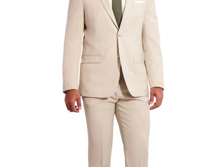 Sharkskin  Tan Suit Jacket (Separates) Cheap