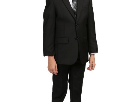 Jax  Kids Black Suit 5-Piece Set Sale