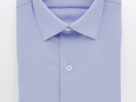 Evening Twill  Light Blue Laydown Tuxedo Shirt Online Hot Sale