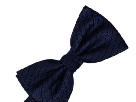 Navy Palermo Kids Bow Tie For Cheap