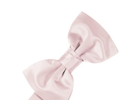 Blush Luxury Satin Kids Bow Tie Online Sale