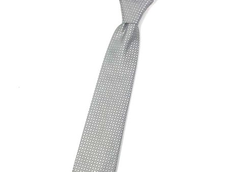 Grey Regal Kids Necktie For Sale