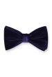 Gala  Navy Velvet Bow Tie For Sale