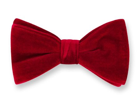 Gala  Red Velvet Bow Tie Online now