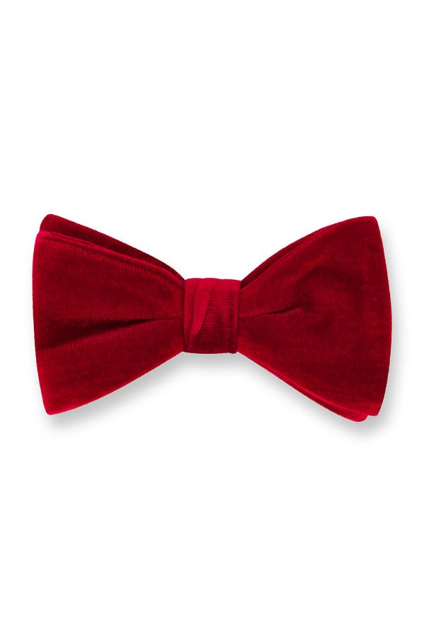 Gala  Red Velvet Bow Tie Online now