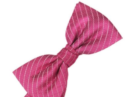 Fuchsia Palermo Kids Bow Tie Online Sale