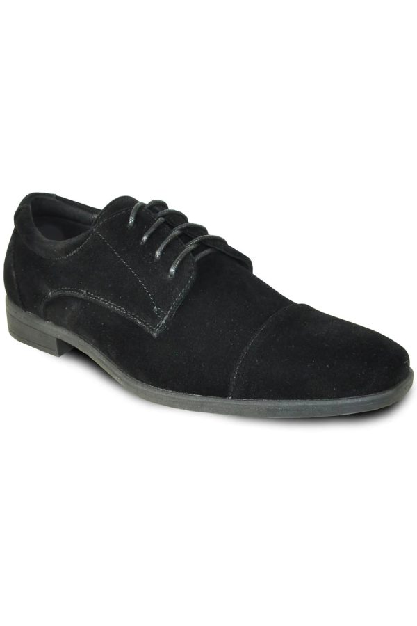 Croydon  Black Suede Dress Shoes Online now