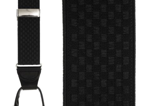 Black Checkers  Suspenders Supply