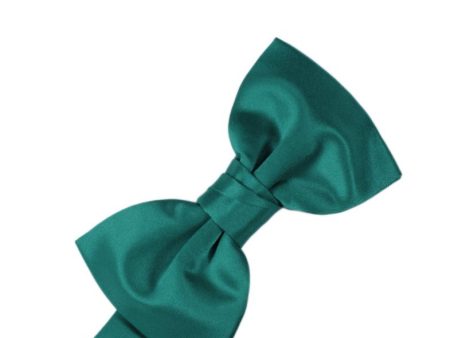 Jade Luxury Satin Kids Bow Tie Cheap