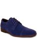 Croydon  Royal Blue Suede Dress Shoes Supply