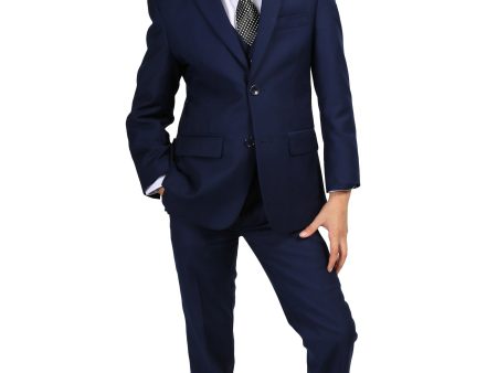 Jax  Kids Navy Suit 5-Piece Set For Cheap