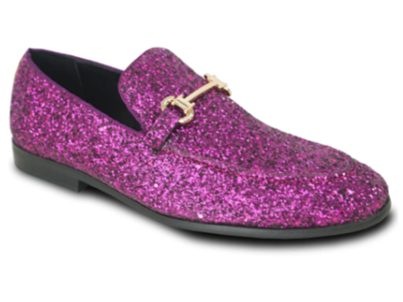 Glitter  Purple Shoes Online