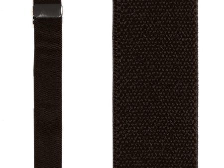 Dark Brown Oxford  Suspenders For Cheap