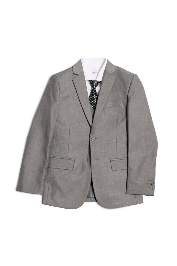 Jax  Kids Light Grey Suit 5-Piece Set on Sale