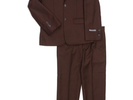 Austin  Kids Brown 5-Piece Suit (Geoffrey Beene   AXNY) Online now