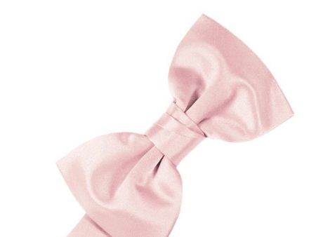 Pink Luxury Satin Kids Bow Tie Online