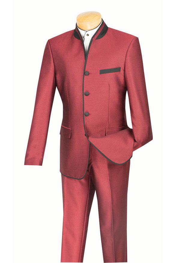 Darius  Burgundy Tuxedo (2-Piece Set) Online