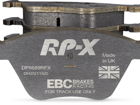 EBC Racing 01-03 Porsche 911 (996) GT2 3.6TT (Cast Iron Rotor Only) RP-X Front Brake Pads on Sale