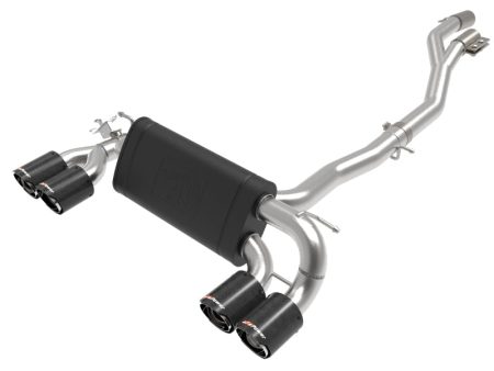 aFe MACHForce XP Exhausts Cat-Back SS 19-21 BMW M2 Competition L6-3.0L w Carbon Tips Discount