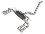 aFe MACHForce XP 3in-2.5in 304SS Exhaust Cat-Back 15-20 Audi S3 L4-2.0L (t) - Polished Tips For Sale