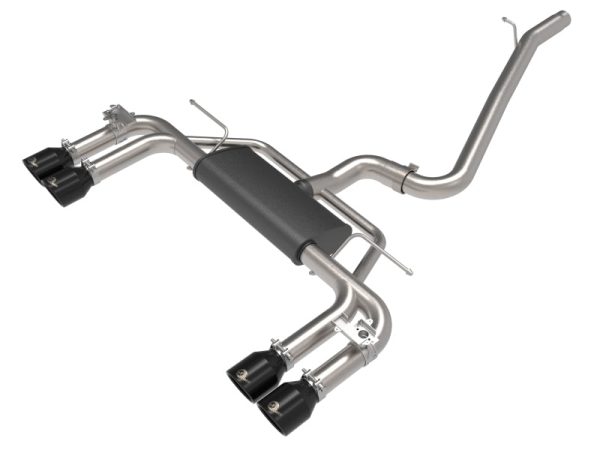 aFe MACHForce XP 3in-2.5in 304SS Exhaust Cat-Back 15-20 Audi S3 L4-2.0L (t) - Black Tips For Sale